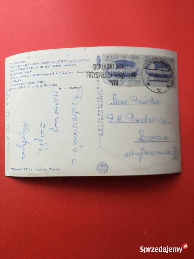 2310 Widokówka Warszawa zachodniopomorskie Szczecin