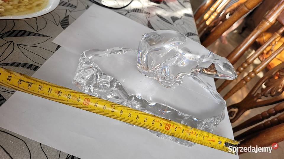 Niedźwiedź szkło lubelskie Tłuściec