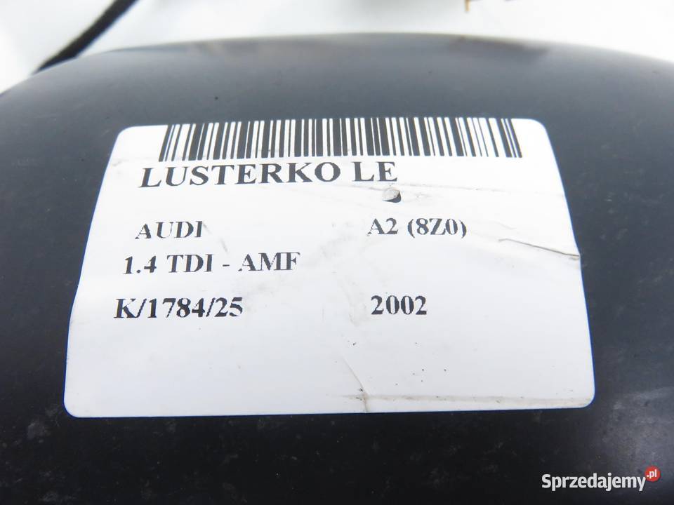 LUSTERKO LEWE AUDI A2 8Z0 LZ9W sprzedam