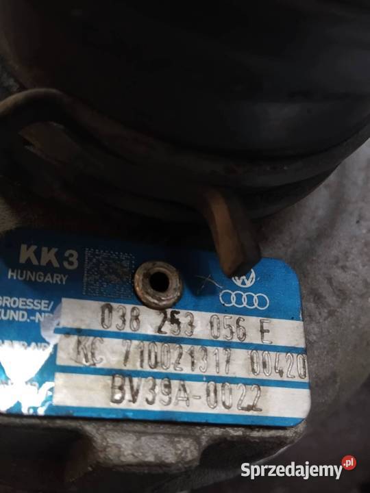 TURBOSPRĘŻARKA 038253056F 19 TDI Skoda Octavia Rok produkcji 2004