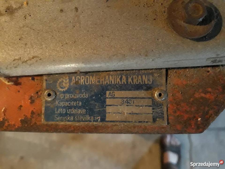 Opryskiwacz Agromehanika Kranj nieuszkodzony Maszyny rolnicze Zakrzew