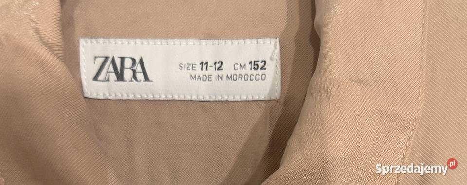 Dziewczęca koszula pudrowy róż ZARA rozmiar 152 Żyrardów sprzedam