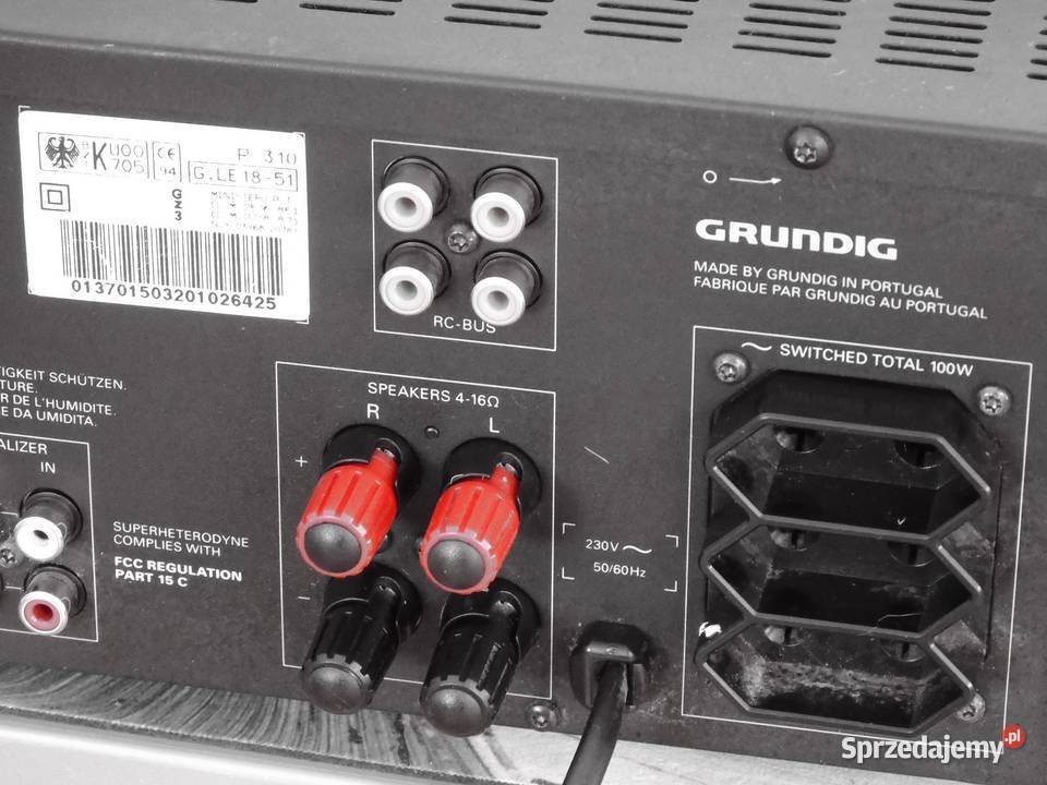 Amplituner Grundig R310 mocny i sprawny DOSTAWA Jasło