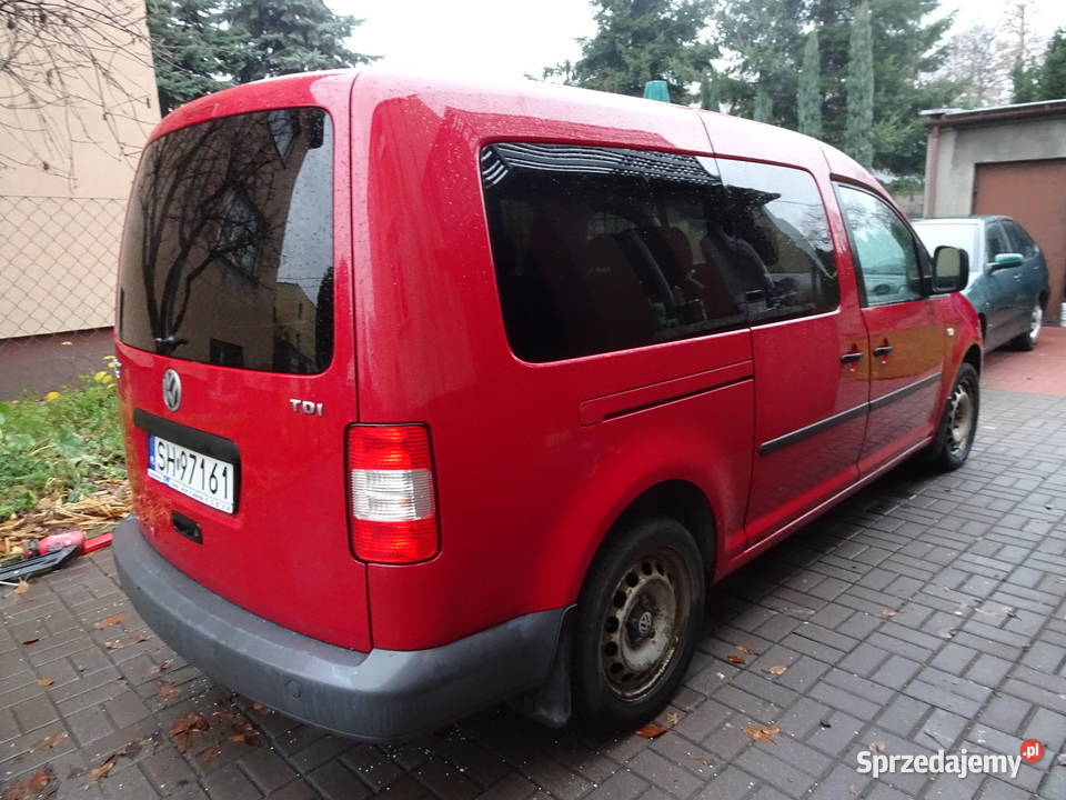 VW Caddy Maxi 19 TDI do uzgodnienia nieuszkodzony