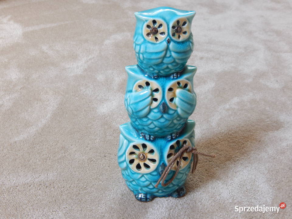 Ceramiczna figurka sowy z opcją aromatoterapii Kraków