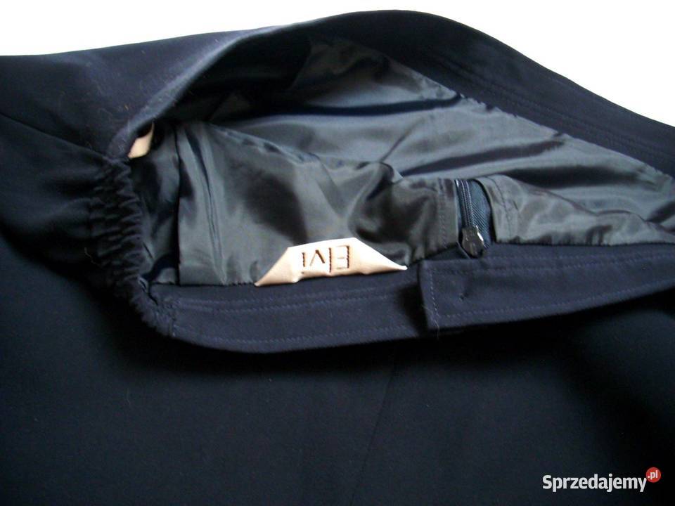 ELVI spódnica Granatowa do pracy 48 małopolskie Nowy Sącz