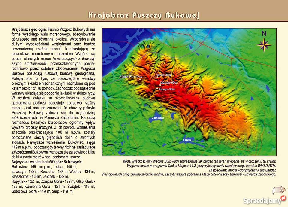 SzczecińskiPKPuszcza Bukowa AtlasTurystyczny Szczecin sprzedam