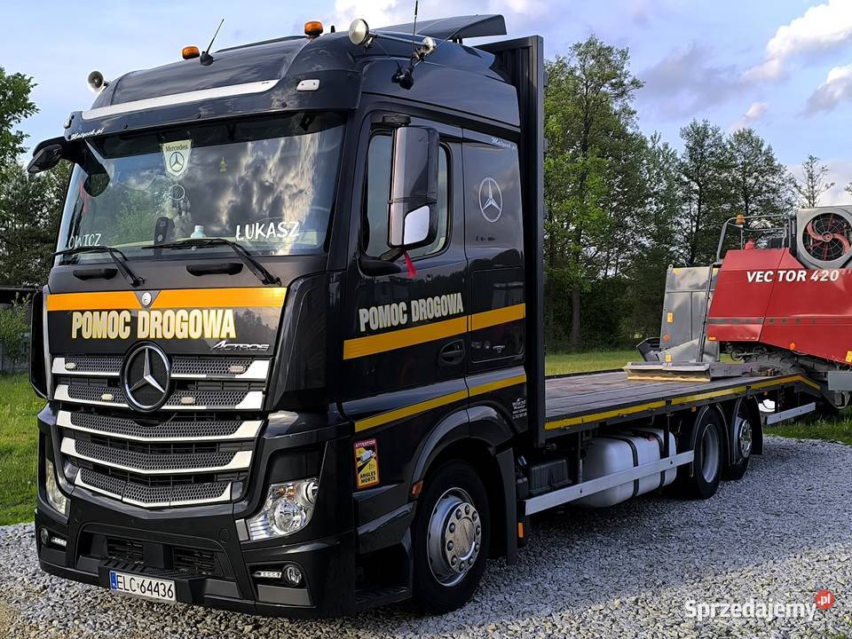 Mercedes Actros MP4 Pomoc drogowa Laweta gniazdo AUX Łowicz sprzedam