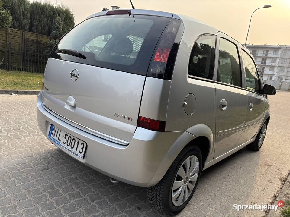 Opel Meriva 17 CDTI 100 Super Stan 2006r Okazja diesel Iława