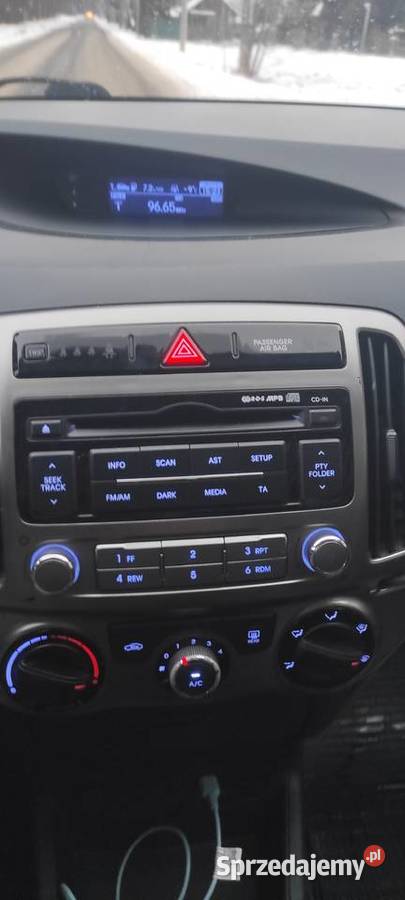 Hyundai i20 2013 automatyczna skrzynia biegów