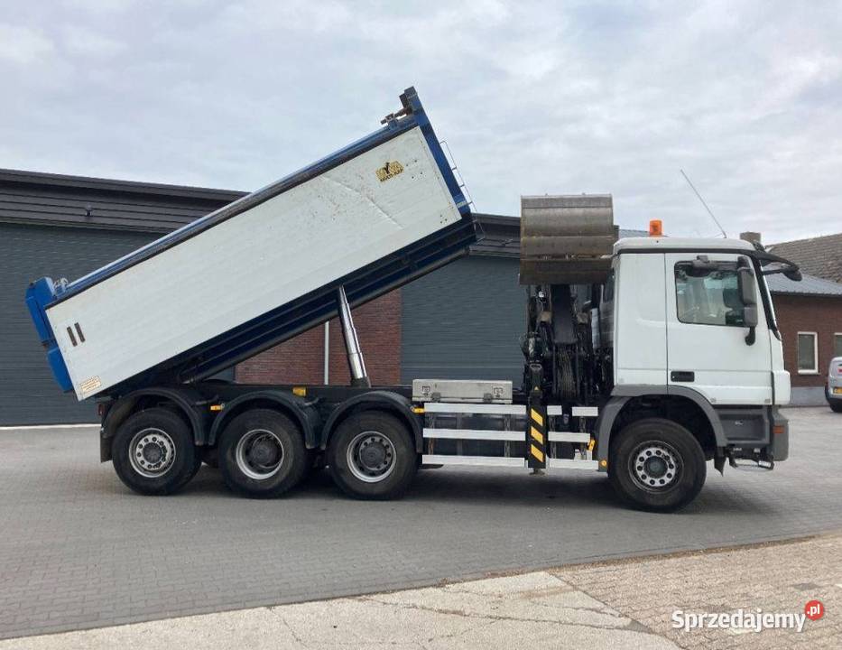 Mercedes Wywrotka 8x4 Z dzwigiem Warszawa sprzedam
