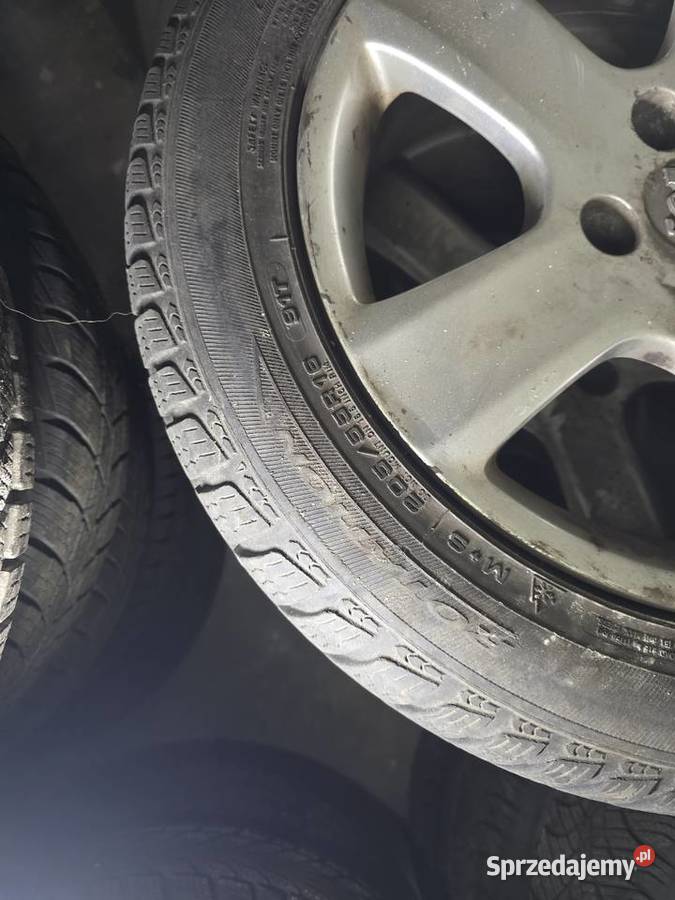Felgi Aluminiowe Peugeot z oponami zimowymi Świdnica sprzedam