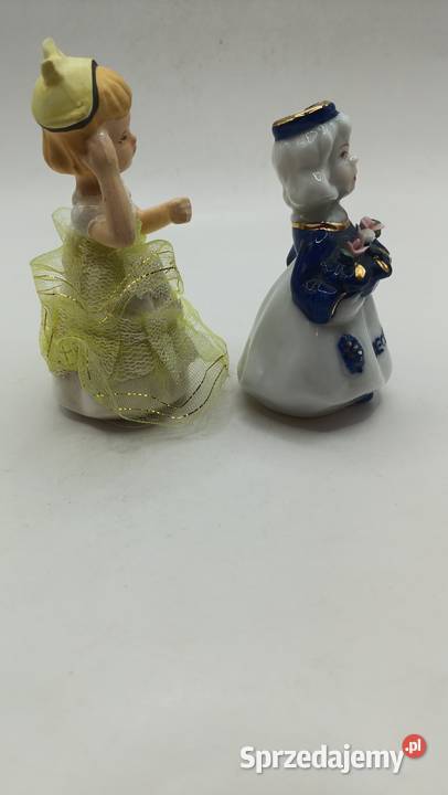 Dwie figurki dziewczynek miesiące Zamość