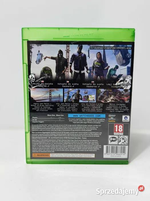 GRA WATCH DOGS 2 NA XBOX ONE POLSKA WERSJA