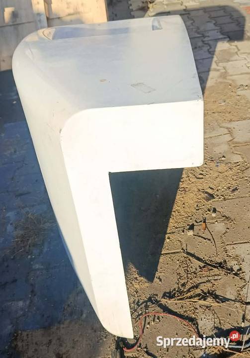 Pokrywa Klapa Mecalac 12MXT biała stan