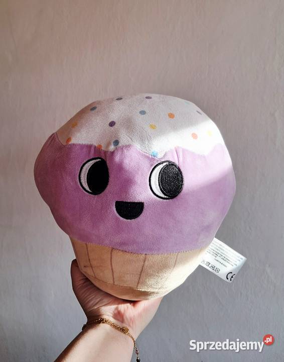 Maskotka dwustronna babeczka fioletowy sprzedam
