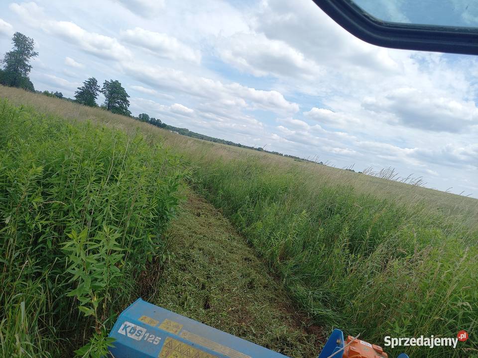 Koszenie nieuzytkow kosiarka bijakowa dęblin