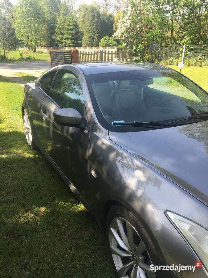 Infiniti g37S coupe Pomiary