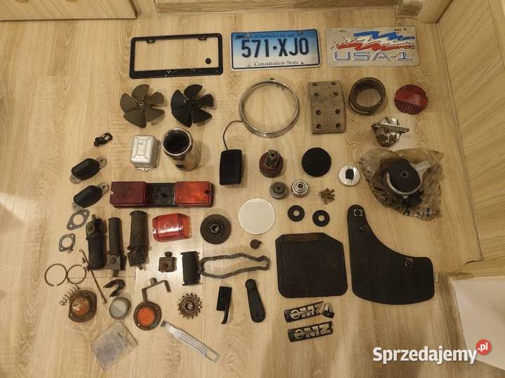 Zestaw części MZ TS Trophy JAWA WSK samochodowe Rzeszów sprzedam