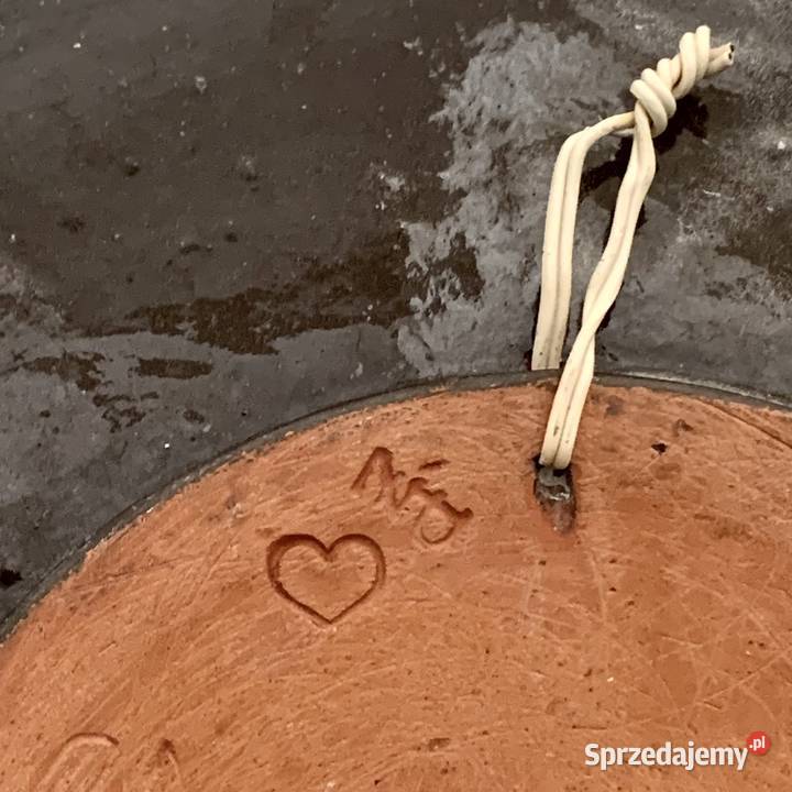 Talerz naścienny Pozdisovska Keramika Słowacja śląskie