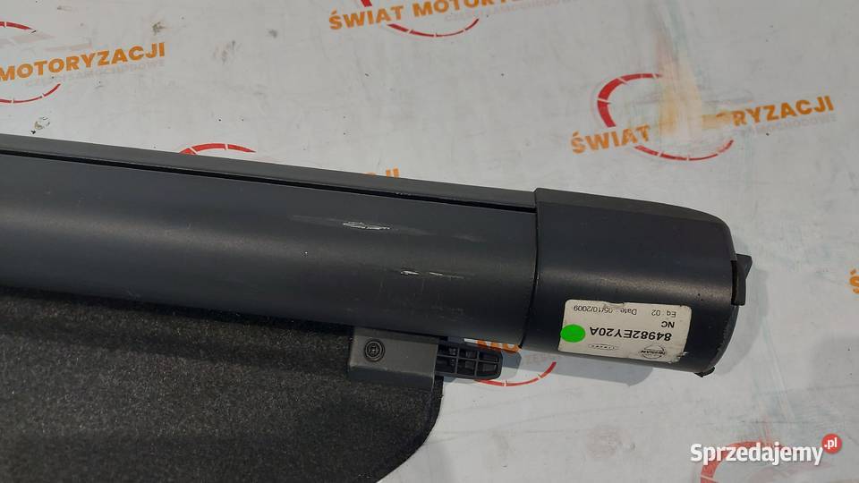 QASHQAI 10r roleta bagażnika Kielce