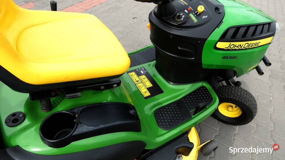 Traktorek kosiarka John Deere X155R BS 2 Świnice Warckie sprzedam