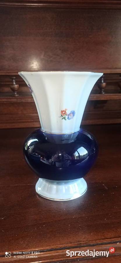 Wazon z kobaltem PM Import Szlachetna piękna Gdańsk
