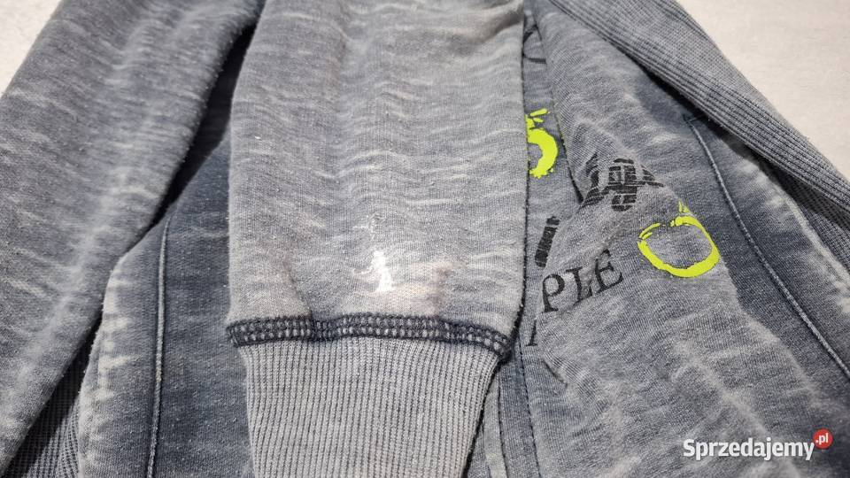 Bluza z kapturem długi rękaw cienka Coccodrillo Bluzy śląskie Czeladź