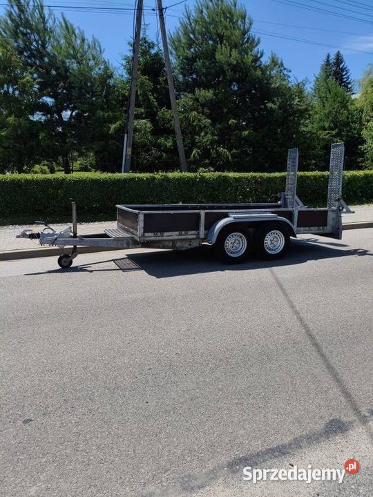 laweta przyczepa koparka DMC 35 t wypożyczalnia nie Jasło