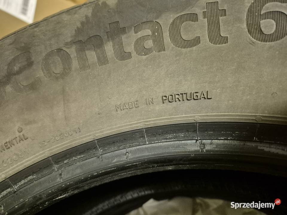 Opony Letnie Continental 21565R17 EcoContact 6 Luboszyce sprzedam