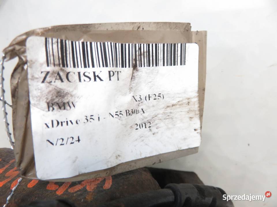 ZACISK PRAWY TYŁ BMW X3 F25