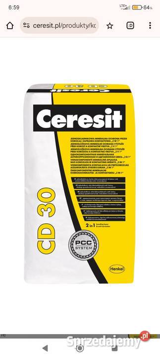 Ceresit CD 30 sprzedam