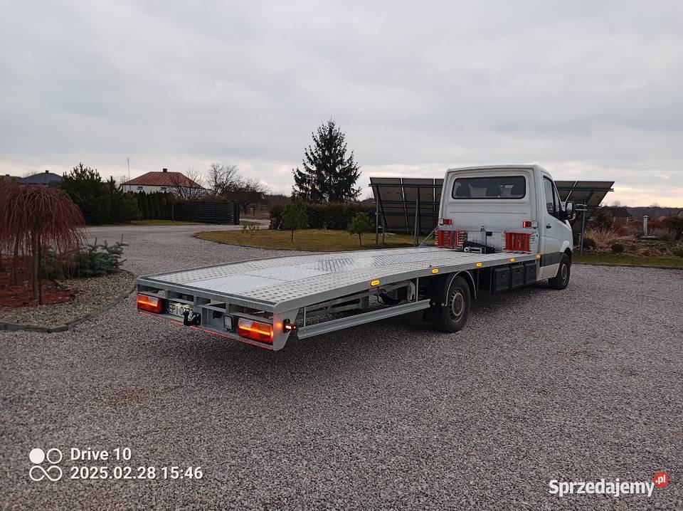 Autolaweta 59m Mercedes Sprinter zamiana Paradyż