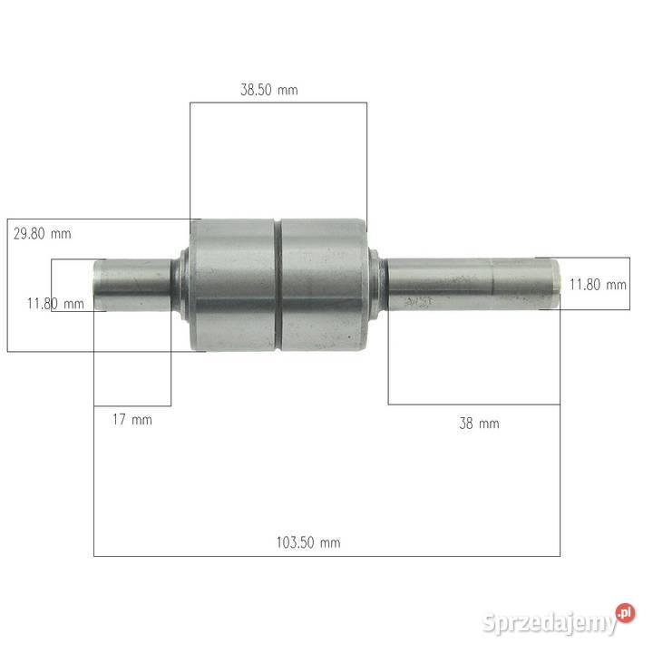 Łożysko pompy wody 30 x 10350 mm Rs60 Kubota