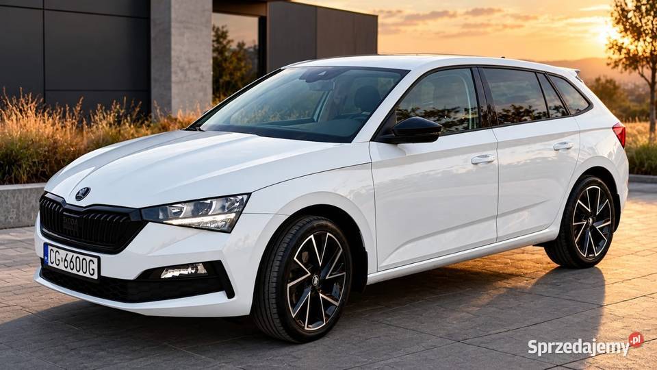Skoda Scala 10 TSI 115 M6 z polskiego salonu kujawsko-pomorskie Grudziądz