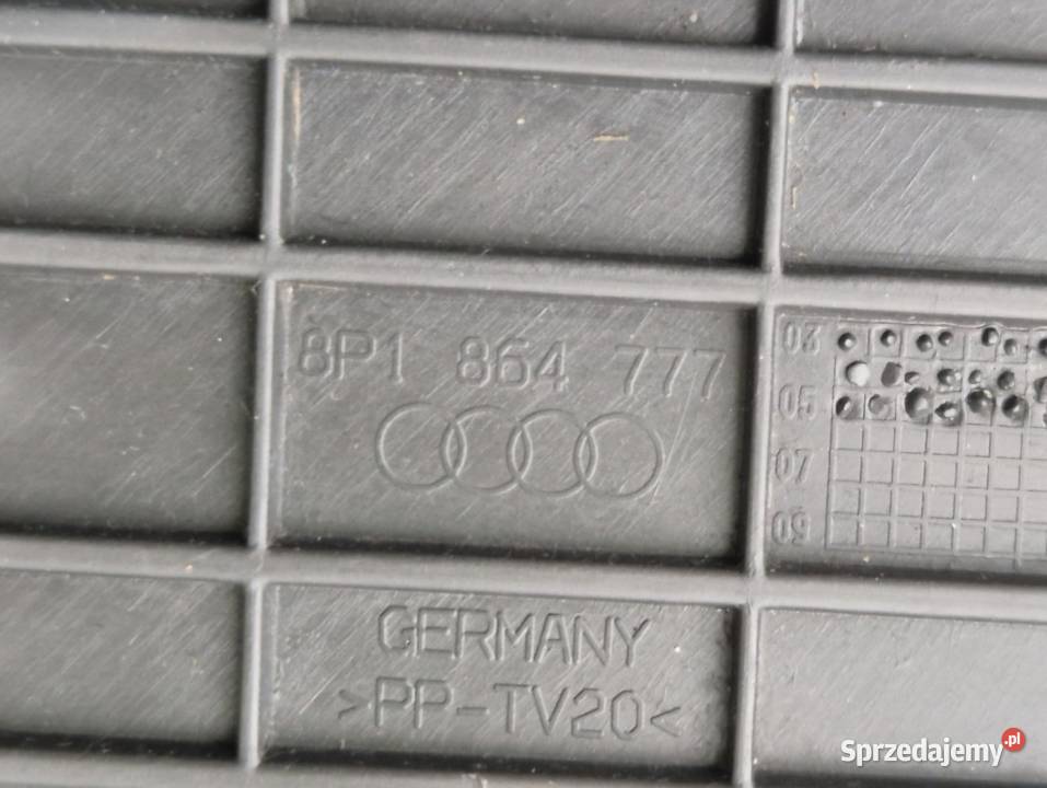 OSŁONA PODNÓŻEK STOPNICA PODSTOPNICA AUDI A3 8P osobowe świętokrzyskie Działoszyce sprzedam