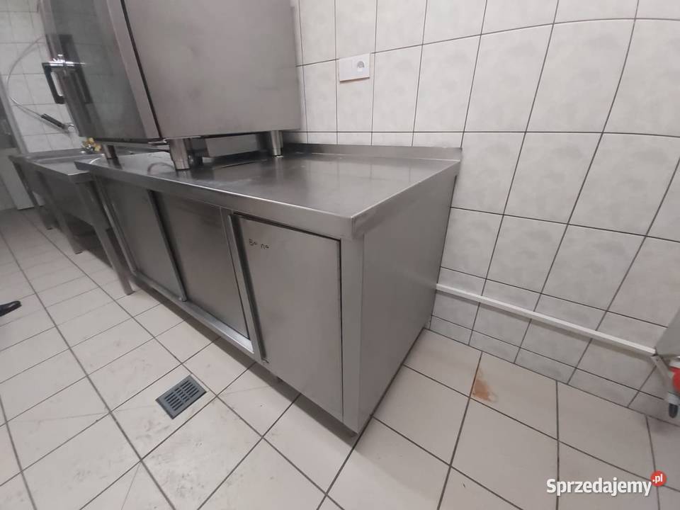 Stół gastronomiczny z szafkami podlaskie Zambrów