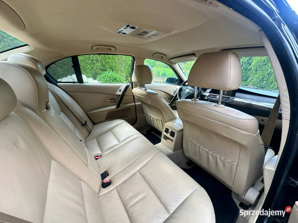 BMW 525 BMW e60 525i 25 LPG Sedan Opłacona E60 Wrocław sprzedam