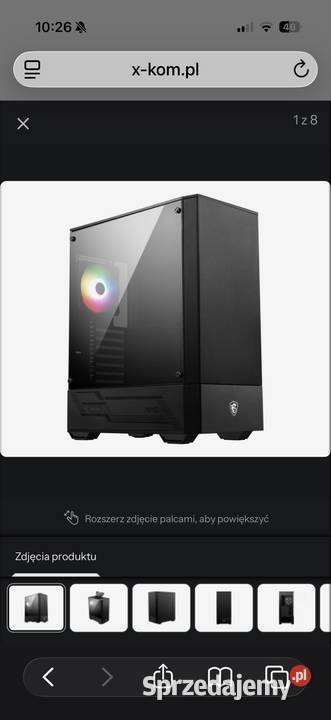 Obudowa msi forge 112r Radom