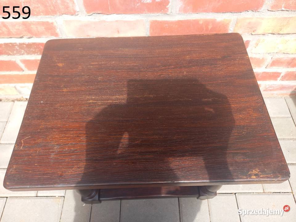 Stolik dębowy Kwietnik Stojak na kwiatek 559 Gawroniec