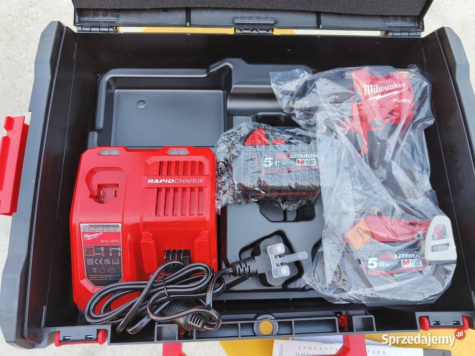 Milwaukee Klucz udarowy 18V 12 M18 FMTIW2F12 2x małopolskie