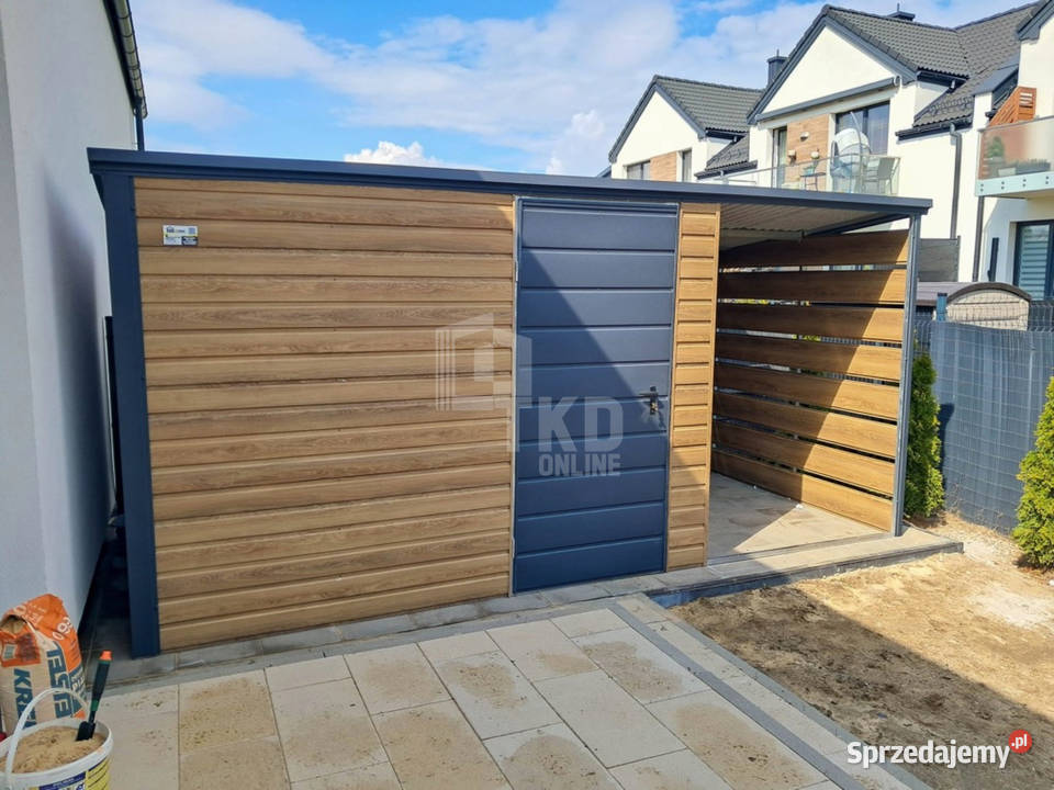 Schowek domek ogrodowy 3x2m wiata 15m drzwi dach sprzedam