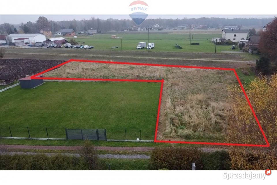 Zaborze działka z projektem budynku mieszkalnego budowlana sprzedam