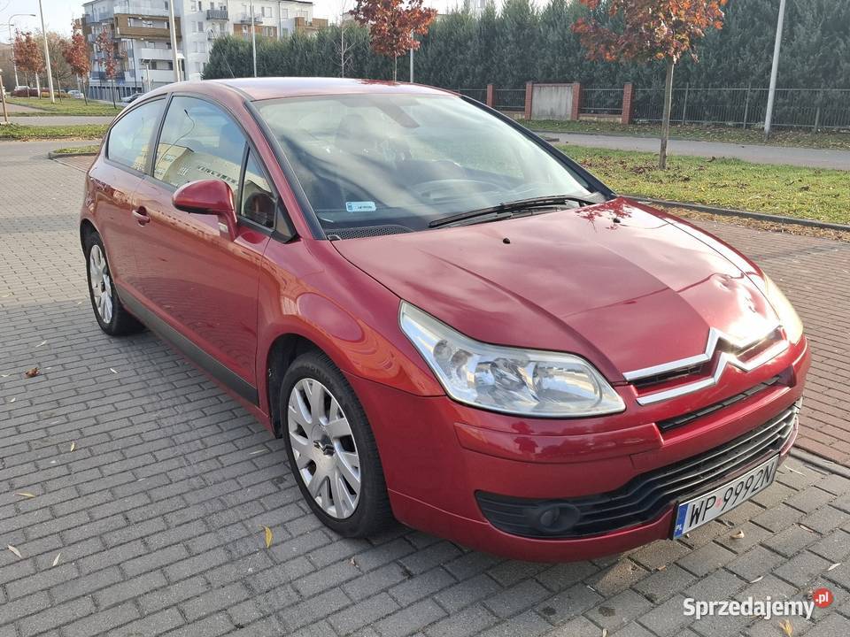 Sprzedam Citron C4 coupe 16 benzyna 273000km Płock