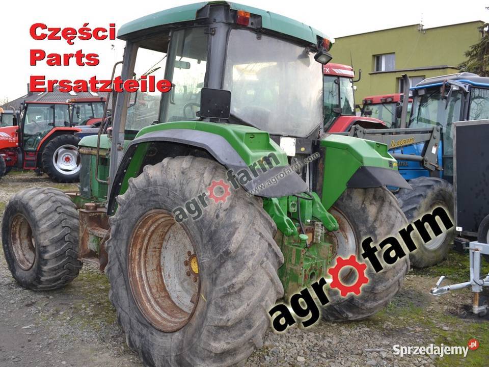 John Deere 6200 części skrzynia biegów silnik Byków