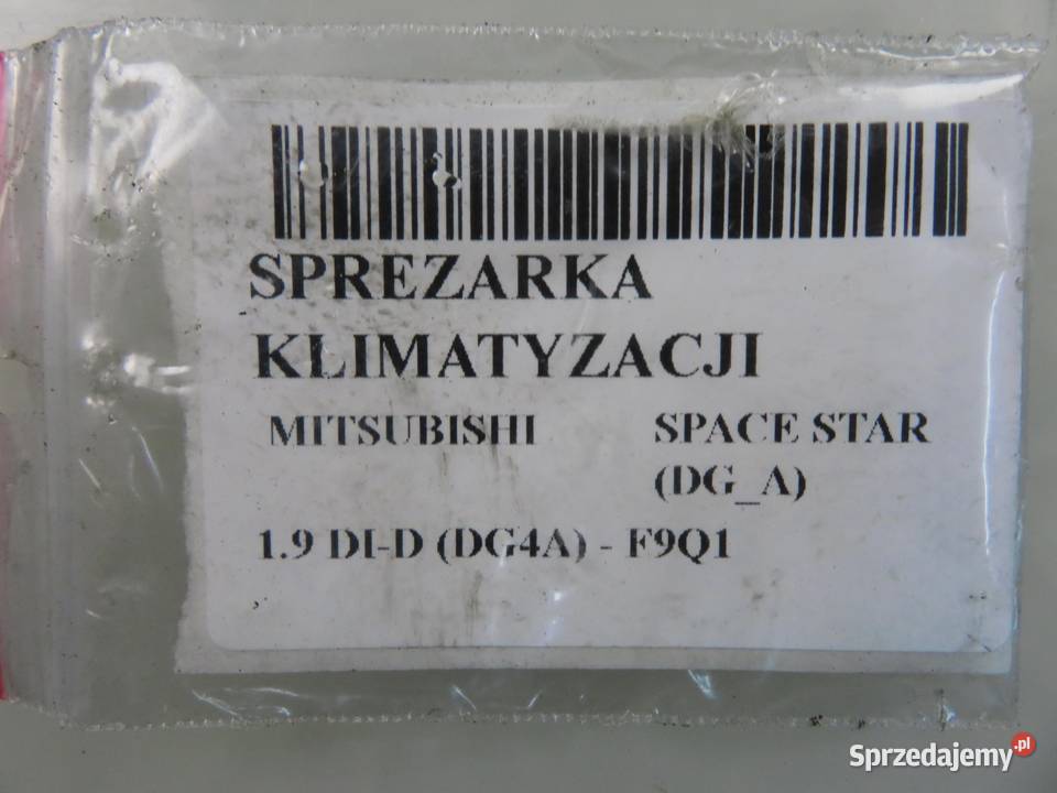 KOMPRESOR KLIMATYZACJI MITSUBISHI SPACE STAR 19 Kompresory klimatyzacji