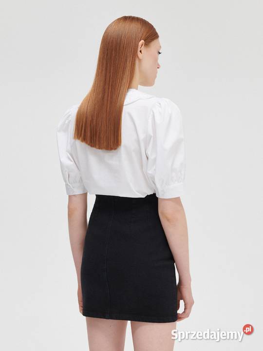 jeansowa spódnica z zamkiem Cropp Olkusz