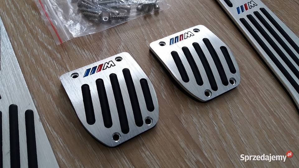 Nakładki na pedały aluminiowe logo M BMW E46 E90 mazowieckie Kobyłka