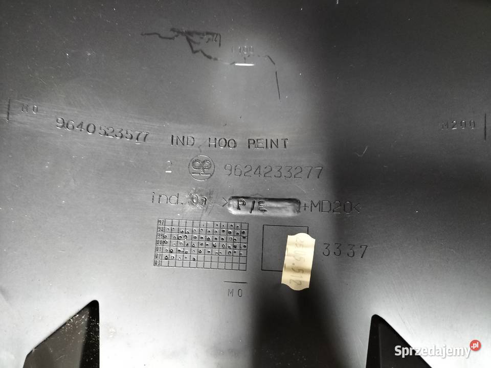 OSŁONA KONSOLA LICZNIKA PEUGEOT 206 lubelskie Kamień-Kolonia