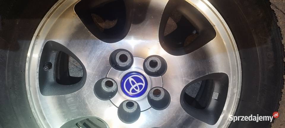 Oryginalne alufelgi toyota rozstaw śrub 5x1143 Średnica 16"